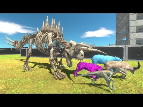 Escape from SKELEMARA WORKSHOP UNIT - Animal Revolt Battle Simulator