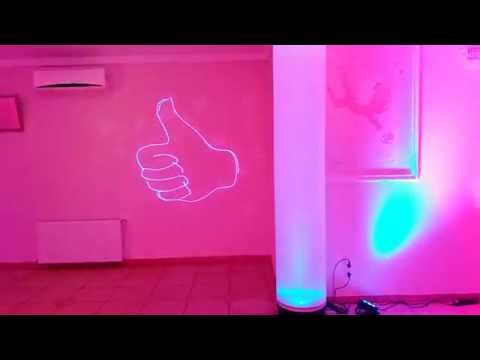 Przykładowa dekoracja sali przed imprezą