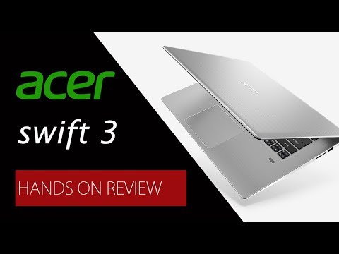 Acer swift 3 - first impressions