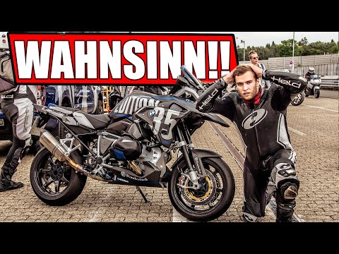 BMW 1250 GS KNEE DROP ON THE NORDSCHLEIFE