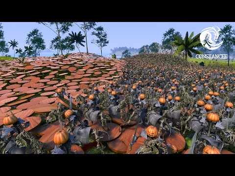 16.000 Tables vs 15.000 Hallowmans- Ultimate Epic Battle Simulator 2- UEBS 2