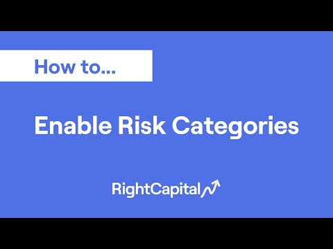  Enable Risk Categories (1:31) 