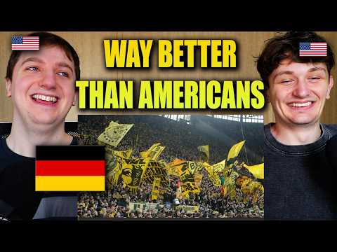 Americans React to German Football Fans Like You Haven't Seen Them