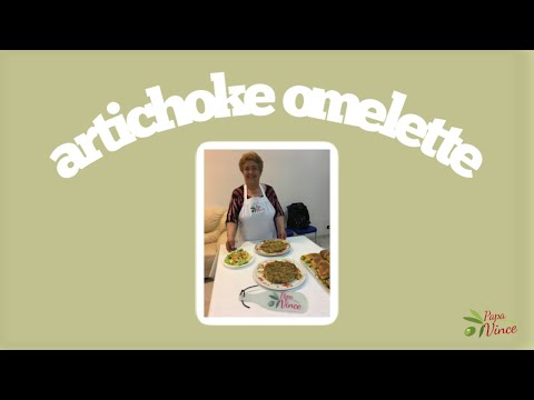 artichoke omelette recipe