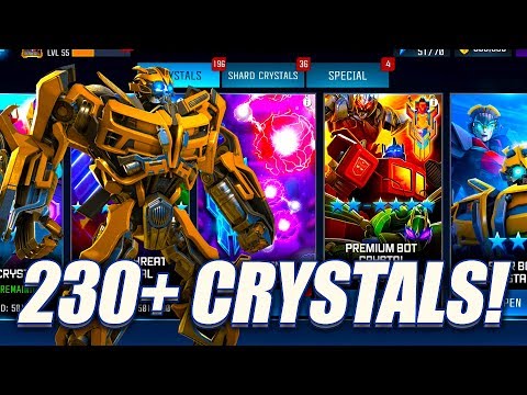 Massive 230 + Crystal Opening - Transformers: Forged To Fight