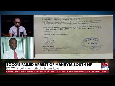 EOCO's failed arrest: I have never been the subject of any investigations - Nana Agyei Baffour Awuah