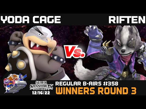 Regular Bairs #358 - SSBU - Winners Round 3 - Yoda Cage vs. Riften