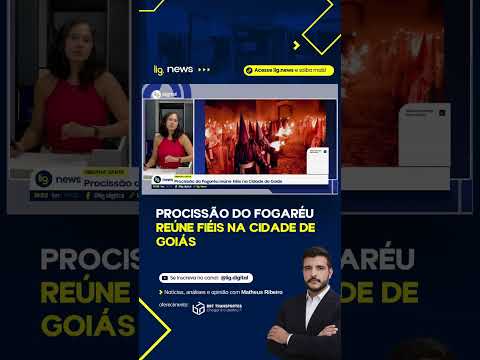Procissão do Fogaréu reúne fiéis na Cidade de Goiás – 31/03/2026 – Lig News