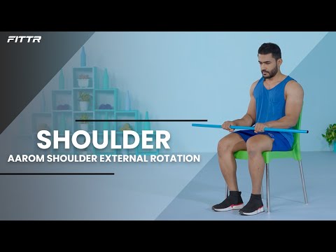 How To Do AAROM Shoulder External Rotation | Exercise Video