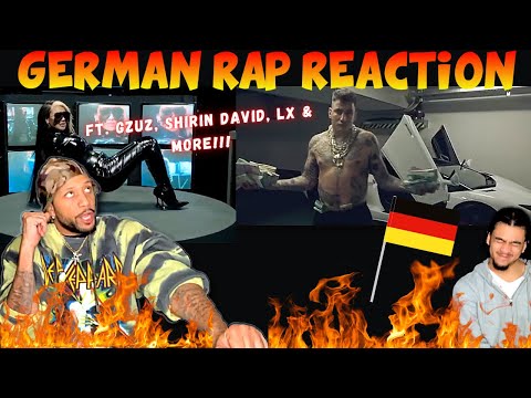 AMERICANS REACTION TO GERMAN RAP‼️ | GZUZ, SHIRIN DAVID, LX, & MORE!!!!!
