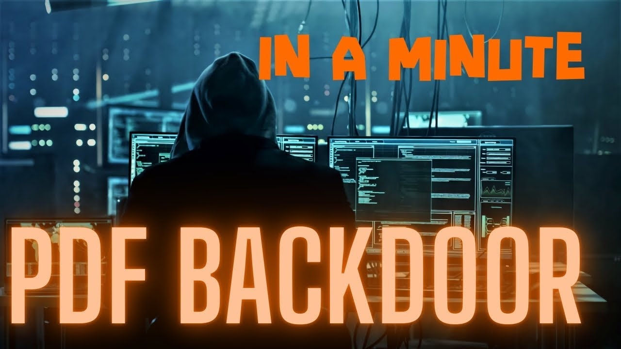 Building Backdoors in PDFs Techniques Used by Hackers | Ethical Hacking 2024