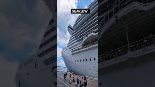 MSC SEAVIEW navio cruzeiro ‎⁨@cruzeiros2025⁩ Salvador shi Buzios Salvador saindo  #cruzeiro #shorts