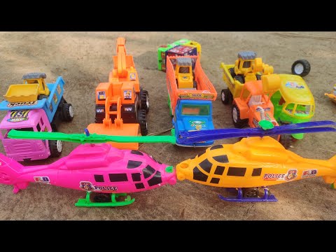 Thumbnail for toy helicopter ka video | gadi wala cartoon | tractor, damper truck | 15 Dollar investment Total by Tarrant automobile