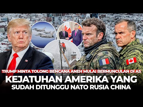 Kondisi Amerika Mencekam Perang Saudara Pecah Bencana Salju Mematikan! Karma Akibat Ulah Trump?