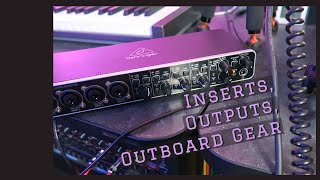 Video thumbnail for Behringer UMC404HD (Part 2) - Inserts, Signal Flow, and Using Outboard Gear by Your Home Recording Studio