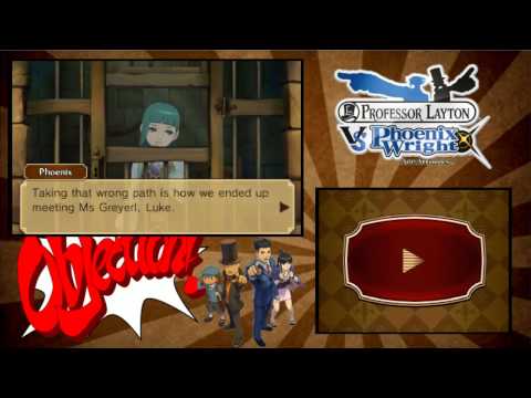 Prof. Layton vs. Phoenix Wright: Ace Attorney pt110 - Caged Investigation