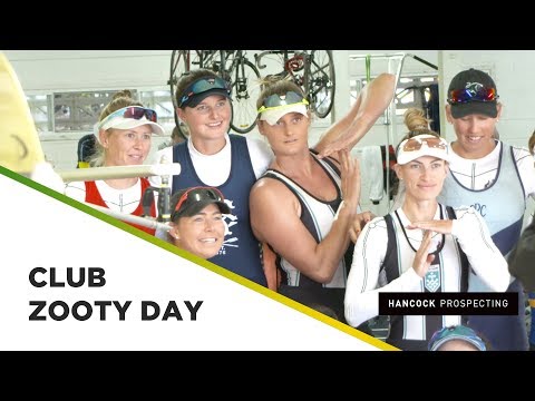 Club Zooty Day with the Australian Rowing Team