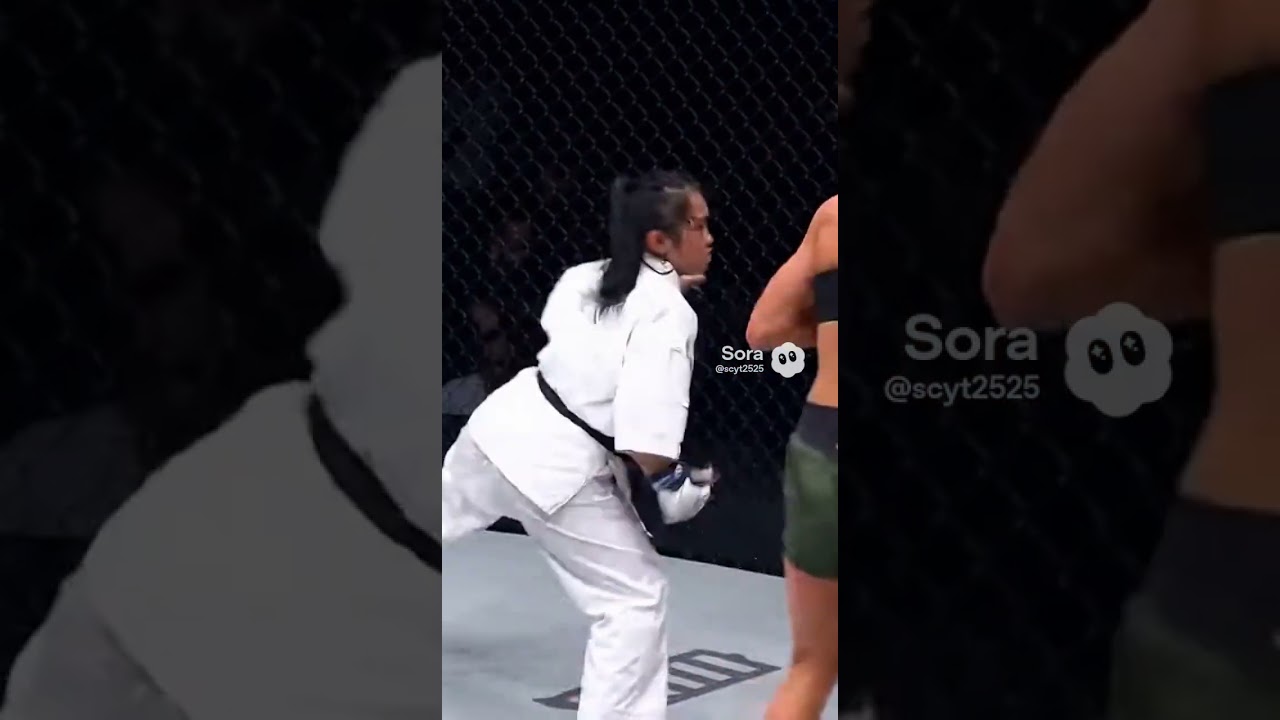 日本の空手少女VS総合格闘家 #格闘技 #空手 #異種格闘技