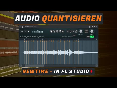 Quantisieren mit "NewTime" in FL Studio