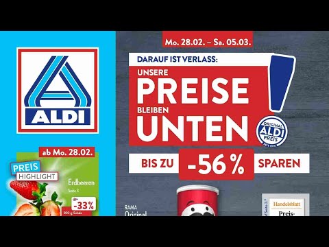 🛒 Aldi Nord Katalog Prospekt 28. Februar bis 5. März 2022 - Neuigkeiten, Angebote Deutschland 🇩🇪
