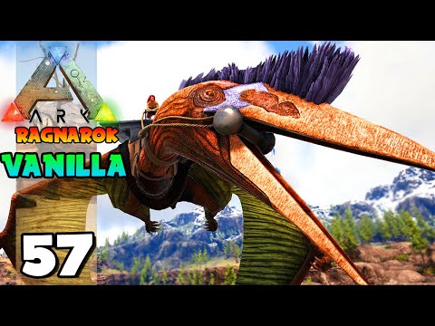 DOMANDO UM QUETZAL FÁCIL !!!! ARK: RAGNAROK (VANILLA) 57