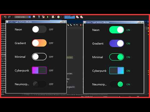 Java How To Create Five Toggle Buttons With Different Styles In Java Netbeans With Source Code