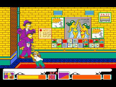 PC Longplay [677] The Simpsons Arcade Game