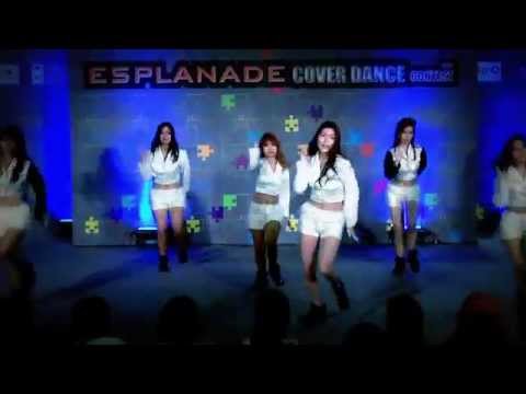 "A-Wink" cover "I Don't Know+No No No" (A-Pink) @ audition "Esplanade Cover Dance Contest"