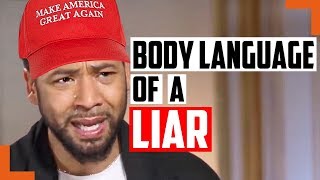 All The Proof You Need Jussie Smollett Staged His Attack - Body Language Secrets