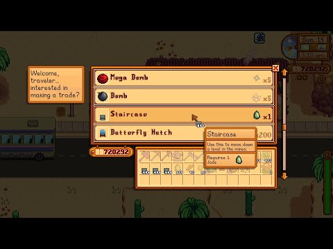 Stardew Valley 230 :: Four Stacks of Staircases
