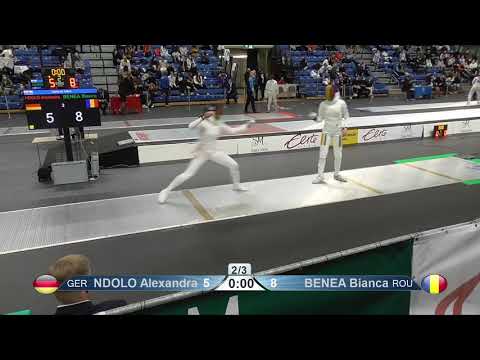 2022 80 T64 23 F E Individual Tallinn EST WC GREEN Ndolo GER vs Benea ROU