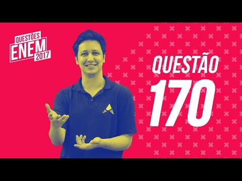 Enem 2017 - Matemática | Questão 170 (Caderno Amarelo)