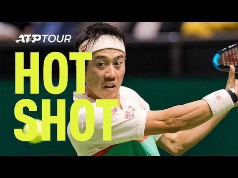Hot Shot: How Does Nishikori Win This Point In Rotterdam?