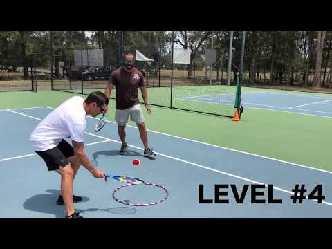 Tennis Red Ball games  - Rally progression