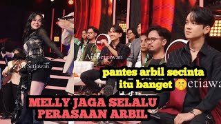 Download lagu MELLY REALLY GUARDS ARBIL'S FEELINGS ‼️ No wonder they love each other that much mp3