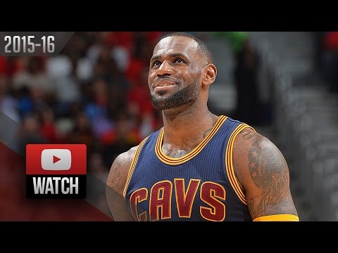 LeBron James Full Game 4 Highlights vs Hawks (2016.05.08)  - 21 Pts, 10 Reb, 9 Ast, SWEEP!