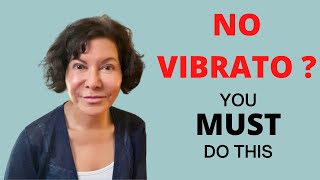 STILL NO VIBRATO?  How to Sing with VIBRATO #shorts #voiceteacher #singinglessons #vibratosinging