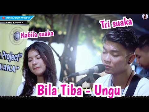 BILA TIBA - UNGU (LIRIK) NABILA SUAKA LIVE NGAMEN DI PEDOPO LAWAS