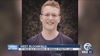 Family, friends mourn the loss of teen who drowned in Oakland County lake