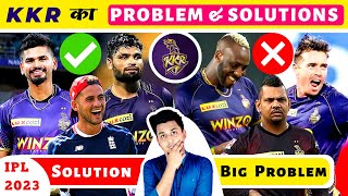 KKR Big "Problems" Or "Solutions" For IPL 2023 | KKR Target Players 2023 | IPL 2023 KKR