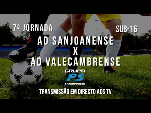 🔴 Directo ✔ Sub-16 ⚽ AD Sanjoanense x AD Valecambrense - 7ª Jornada