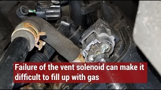 Evaporative charcoal canister problems on Nissan Pathfinders