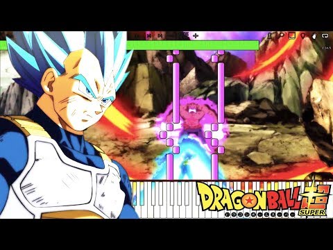 A Saiyan's Pride - Dragon Ball Super OST , Vegeta DEFEATS Toppo , Episode 126 (Piano Tutorial)
