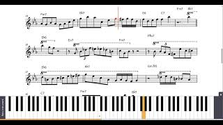 Red Garland - It Could Happen to You Piano Solo Transcription