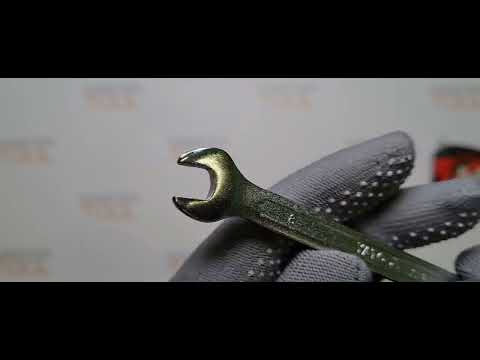 Ключ ріжково накидний YATO : CrV, М= 8 мм, L= 130 мм [10/180/360]