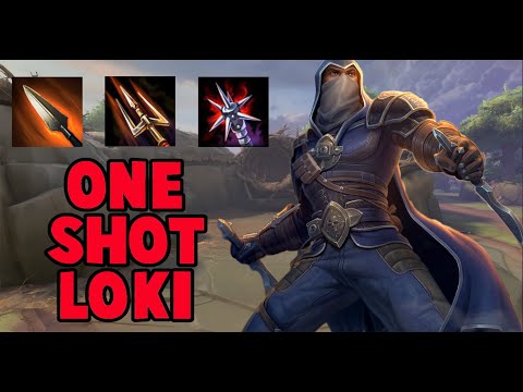 ONE SHOT BUILD! | LOKI JUNGLE | SMITE S7