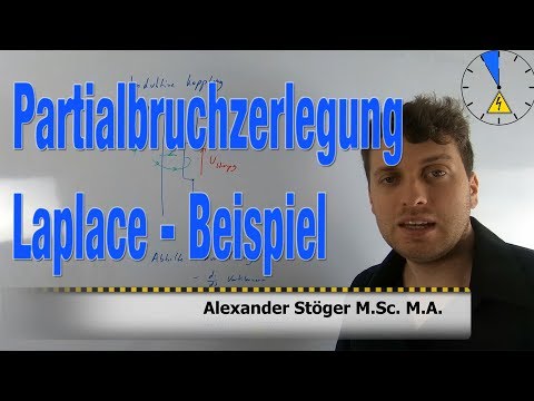 Partialbruchzerlegung Beispiel für Laplace Transformation