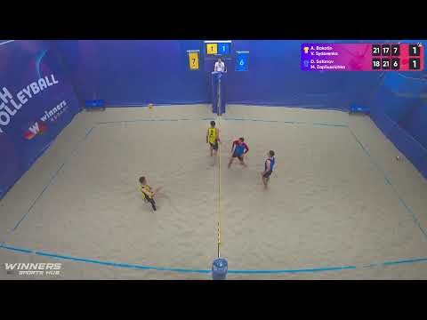 04:00 A. Bakotin / V. Sydorenko - D. Safonov / M. Zapliusvichka 29.07.2022 |Winners Beach Volleyball