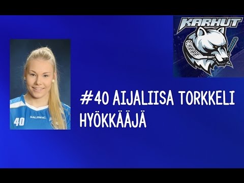FBT Karhut naiset edustus- Crackers #40 Aijaliisa Torkkeli