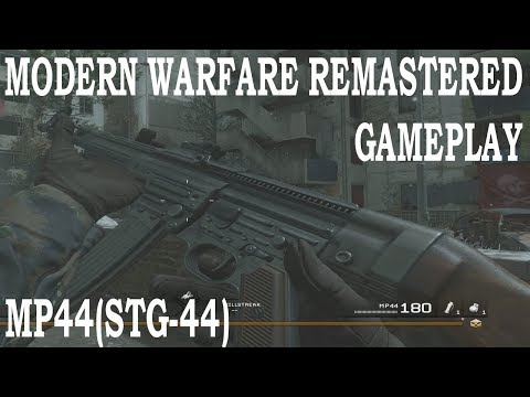 Call of Duty Modern Warfare Remastered - Team Deathmatch on Blog & District (MP44/STG-44)